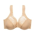 thumbnail image 1 of Mgmyaa Women's Front Closure Underwire Lace Bra Plus Size Full Support Comfortable Everyday Wear with Padded Cups, 1 of 8