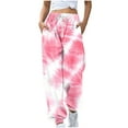 thumbnail image 1 of Mgmyaa Women's Printed Joggers Sweatpants Drawstring Elastic Waist Loose Fit Lounge Sports Casual Pants with Pockets, 1 of 5
