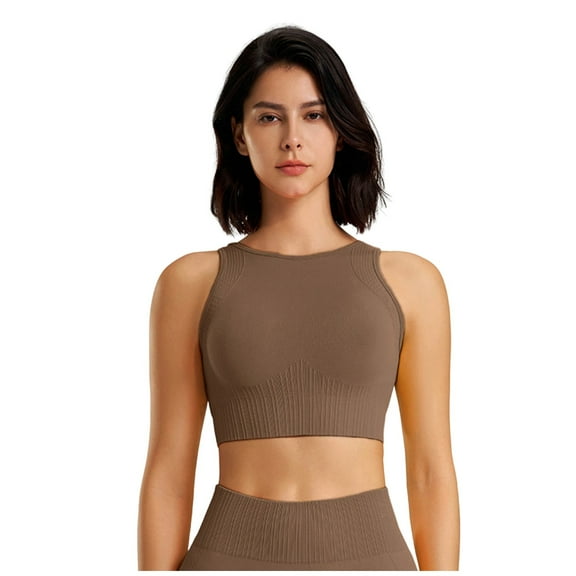 Mgmyaa Women's Sports Fitness Bra Yoga Running Bra Dry Wicking Bra