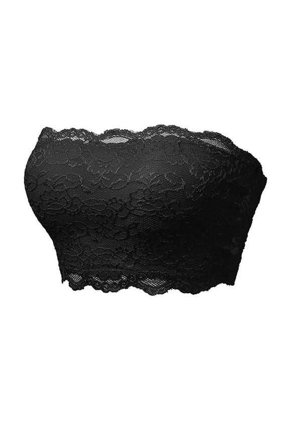 Women's Wireless Push Up Strapless Bra Lace Comfortable No Underwire Full Coverage Support Lift Everyday Bra