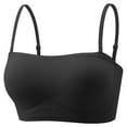 thumbnail image 1 of Mgmyaa Women's Wireless Tube Top Bra Push Up Strapless Comfort Support Seamless Everyday Wear Bandeau Bralette, 1 of 3