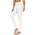 thumbnail image 1 of Mgmyaa Women's Yoga Leggings High Waisted Tummy Control Workout Running Yoga Pants, White L, 1 of 4