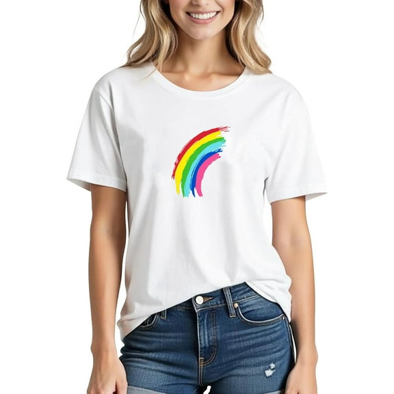 Mgmyaa Womens T Shirt Casual Cotton Short Sleeve Crew Neck Graphic T-Shirt Tops Tees