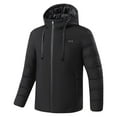 thumbnail image 1 of Mgmyaa Womens USB Powered Heated Winter Coat with Intelligent Temperature Control Windproof Plus Size Long Sleeve Hooded Jacket, 1 of 6