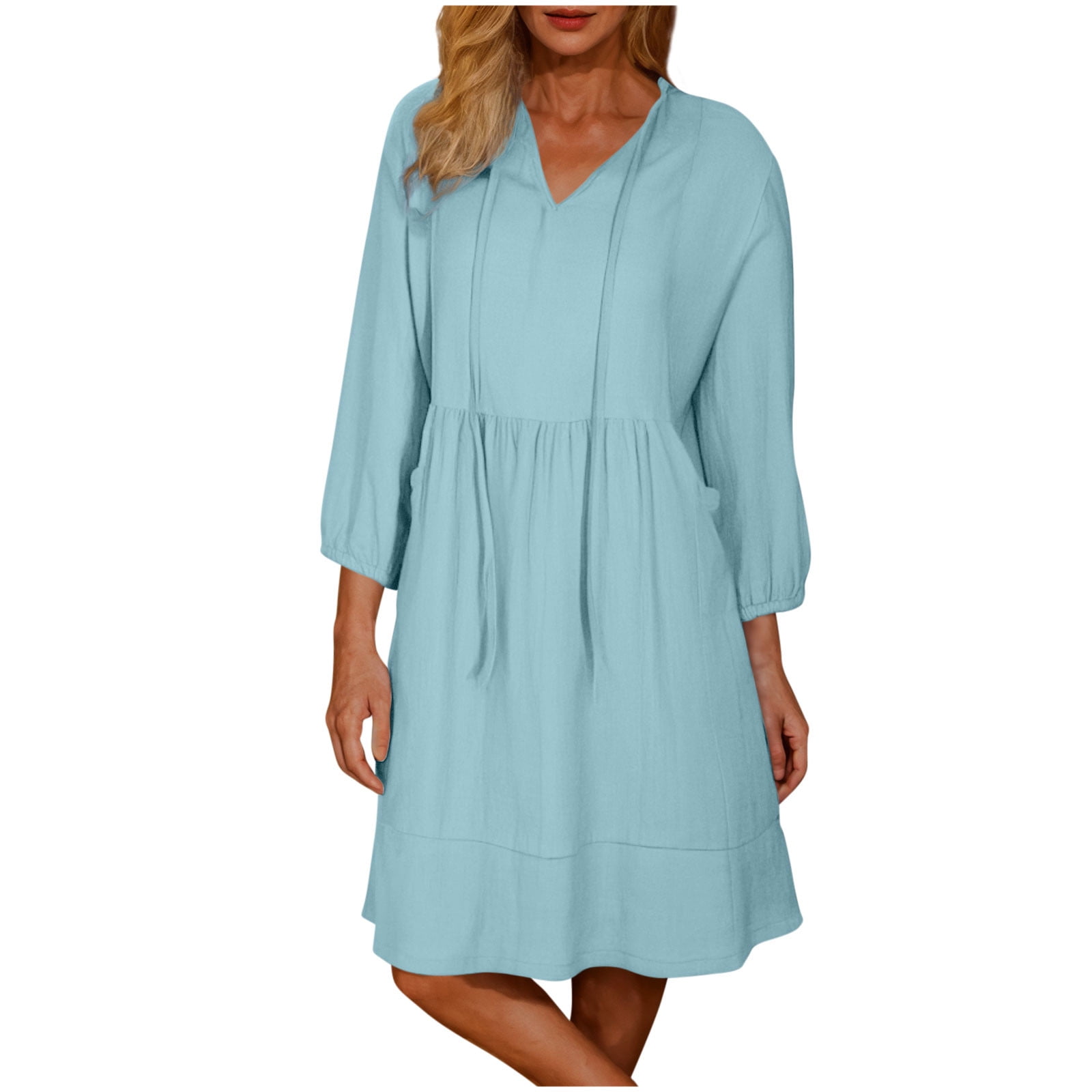 Spring And Summer Casual Loose V-Neck Women'S Suit main image 1