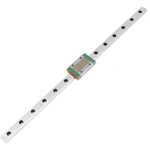 Mgn12H Miniature Linear Rail Guide, 350Mm Length 12Mm Width Linear Slide Guide With Linear Slide Guide Block For Auto Equipment