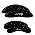 thumbnail image 1 of Mgp Caliper Covers Fits select: 2014-2018 JEEP GRAND CHEROKEE LIMITED, 2011-2013 JEEP GRAND CHEROKEE LAREDO, 1 of 2