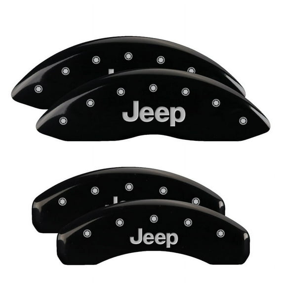 Mgp Caliper Covers Fits select: 2014-2018 JEEP GRAND CHEROKEE LIMITED, 2011-2013 JEEP GRAND CHEROKEE LAREDO