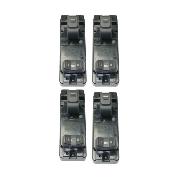 Mgpro 4 Pieces - Power Door Window Control Switch Front Right Passenger Side for H3T for H3 for Canyon for Colorado for i- 280 for i- 290 for i- 350 for i- 370
