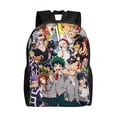 thumbnail image 1 of Mha Boku no Hero Academia Backpack Lightweight Unisex Basic Daypack Bookbag Laptop Satchel Rucksack For Travel School Office Daily, 1 of 8