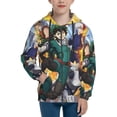 thumbnail image 1 of Mha Boku no Hero Teenager Hoodies Shirt Zipper Sweatshirts Hooded Hoody Clothes Coat For Boys Girls, 1 of 7