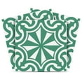 thumbnail image 1 of Mi Alma Abstract Green Tile Stickers - Removable Vinyl 4x4, 24 pcs, 1 of 11