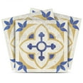 thumbnail image 1 of Mi Alma Authentic Blue/Yellow Tile Stickers - Removable Vinyl 4x4, 24 pcs, 1 of 10