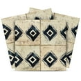 thumbnail image 1 of Mi Alma Beige Black Geometric Peel & Stick Vinyl Backsplash Tiles 5x5, 24 pcs, 1 of 14