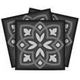 thumbnail image 1 of Mi Alma Black White Floral Peel & Stick Vinyl Backsplash Tiles 5x5, 24 pcs, 1 of 12