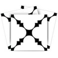 thumbnail image 1 of Mi Alma Black and White Tile Stickers Peel and Stick Tile Stickers 24 PC Set backsplash Tile Decals Bathroom & Kitchen Vinyl Wall Decals Just Peel Stick Home Decor (X Tile Decals, 4x4 Inch), 1 of 11