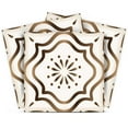 thumbnail image 1 of Mi Alma Brown Floral Peel & Stick Vinyl Backsplash Tiles 5x5, 24 pcs, 1 of 11