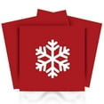 thumbnail image 1 of Mi Alma Chrismas Tree Snowflake Red White Tile Stickers - Removable Vinyl 4x4, 24 pcs, 1 of 11