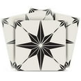 thumbnail image 1 of Mi Alma Dark Gray Star Shaped Peel & Stick Vinyl Backsplash Tiles 5x5, 24 pcs, 1 of 9