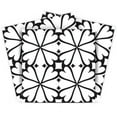 thumbnail image 1 of Mi Alma Floral Black White Tile Stickers - Removable Vinyl 4x4, 24 pcs, 1 of 10