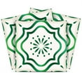 thumbnail image 1 of Mi Alma Floral Green Tile Stickers - Removable Vinyl 4x4, 24 pcs, 1 of 11