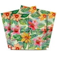 thumbnail image 1 of Mi Alma Floral Green Yellow Tile Stickers - Removable Vinyl 4x4, 24 pcs, 1 of 18