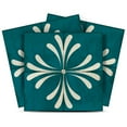 thumbnail image 1 of Mi Alma Floral Teal Peel & Stick Tiles - Vinyl Backsplash 8x8, 1 of 12