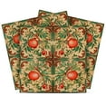 thumbnail image 1 of Mi Alma Green Red Pomegranate Peel & Stick Tiles - Vinyl Backsplash 8x8, 1 of 13