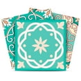 thumbnail image 1 of Mi Alma Light Green Floral Peel & Stick Tiles - Vinyl Backsplash 8x8, 1 of 11