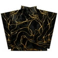 thumbnail image 1 of Mi Alma Marble Black Gold Tile Stickers - Removable Vinyl 4x4, 24 pcs, 1 of 8