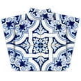thumbnail image 1 of Mi Alma Peel & Stick Tiles - Blue White Abstract Vinyl Backsplash 12x12, 1 of 10