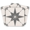 thumbnail image 1 of Mi Alma Peel & Stick Tiles - Gray Star Shaped Vinyl Backsplash 12x12, 1 of 11