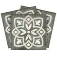 thumbnail image 1 of Mi Alma Peel & Stick Tiles - Gray White Flower Vinyl Backsplash 12x12, 1 of 10