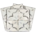 thumbnail image 1 of Mi Alma Peel and Stick Vintage Rustic R24 Backsplash Vinyl Tile Stickers, Gray and Ivory, 8" x 8" (24-Pack), 1 of 10