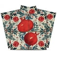 thumbnail image 1 of Mi Alma Pomegranate Blue Red Tile Stickers - Removable Vinyl 4x4, 24 pcs, 1 of 13
