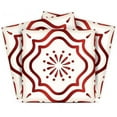 thumbnail image 1 of Mi Alma Red Floral Peel & Stick Vinyl Backsplash Tiles 5x5, 24 pcs, 1 of 12