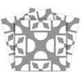 thumbnail image 1 of Mi Alma Removable Vinyl Abstract Light Gray Backsplash Tile Stickers, 24pcs, 1 of 10