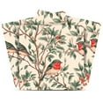 thumbnail image 1 of Mi Alma Removable Vinyl Bird Green Red Backsplash Tile Stickers, 24pcs, 1 of 12