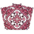 thumbnail image 1 of Mi Alma Removable Vinyl Floral Pink White Backsplash Tile Stickers, 24pcs, 1 of 10
