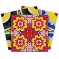 thumbnail image 1 of Mi Alma Removable Vinyl Mexican Multicolor Backsplash Tile Stickers, 24pcs, 1 of 11