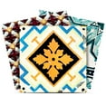 thumbnail image 1 of Mi Alma Removable Vinyl Retro Multiple Multicolor Backsplash Tile Stickers, 24pcs, 1 of 12