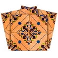 thumbnail image 1 of Mi Alma Removable Vinyl Spanish Orange Backsplash Tile Stickers, 24pcs, 1 of 10
