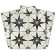 thumbnail image 1 of Mi Alma Removable Vinyl Star Shaped Dark Gray Backsplash Tile Stickers, 24pcs, 1 of 10