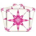 thumbnail image 1 of Mi Alma Removable Vinyl Star Shaped Pink Backsplash Tile Stickers, 24pcs, 1 of 1