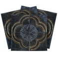 thumbnail image 1 of Mi Alma Rustic Flower Dark Blue Tile Stickers - Removable Vinyl 4x4, 24 pcs, 1 of 10