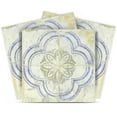 thumbnail image 1 of Mi Alma Rustic Flower Light Blue Yellow Tile Stickers - Removable Vinyl 4x4, 24 pcs, 1 of 10