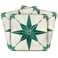 thumbnail image 1 of Mi Alma Star Shaped Green Tile Stickers - Removable Vinyl 4x4, 24 pcs, 1 of 10