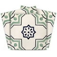thumbnail image 1 of Mi Alma Vintage Mexican Green Tile Stickers - Removable Vinyl 4x4, 24 pcs, 1 of 11