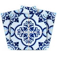 thumbnail image 1 of Mi Alma Vinyl Backsplash Decor - Blue Spanish Mexican Peel & Stick Tiles 6x6, 1 of 10
