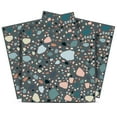 thumbnail image 1 of Mi Alma Vinyl Backsplash Decor - Dark Gray Terrazzo Design Peel & Stick Tiles 6x6, 1 of 11